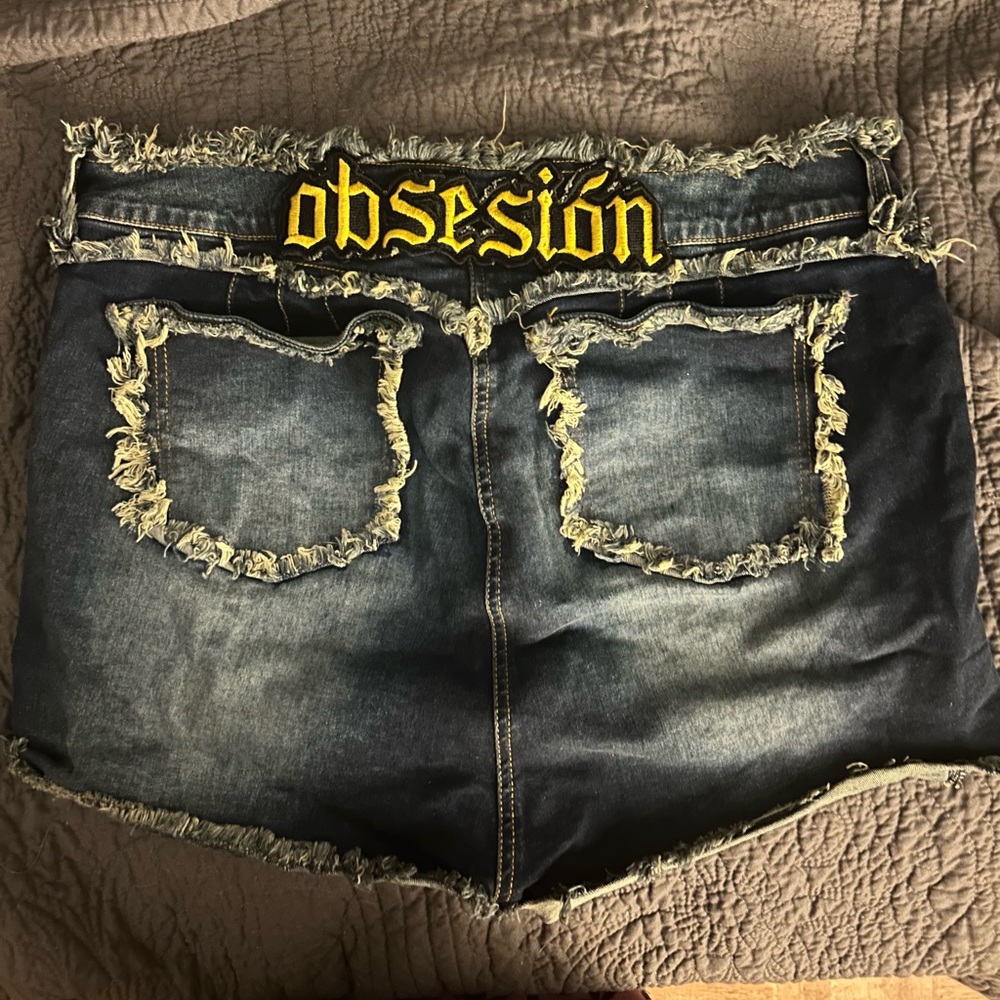 BodiedByUchis Obsesión Jean Shorts
